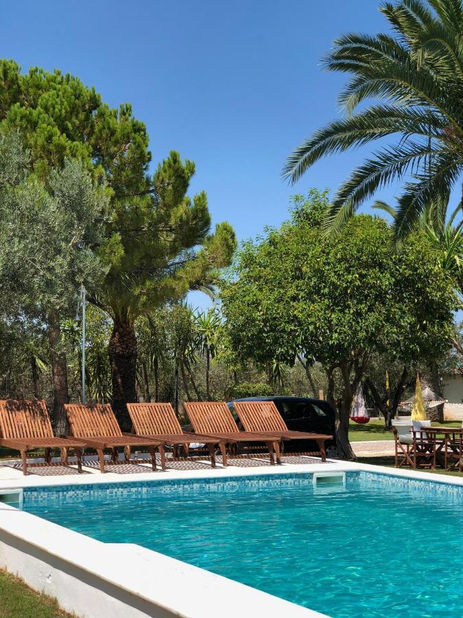 Country Villa Peloponnese With Tennis Court And Pool Zevgolateíon Eksteriør bilde